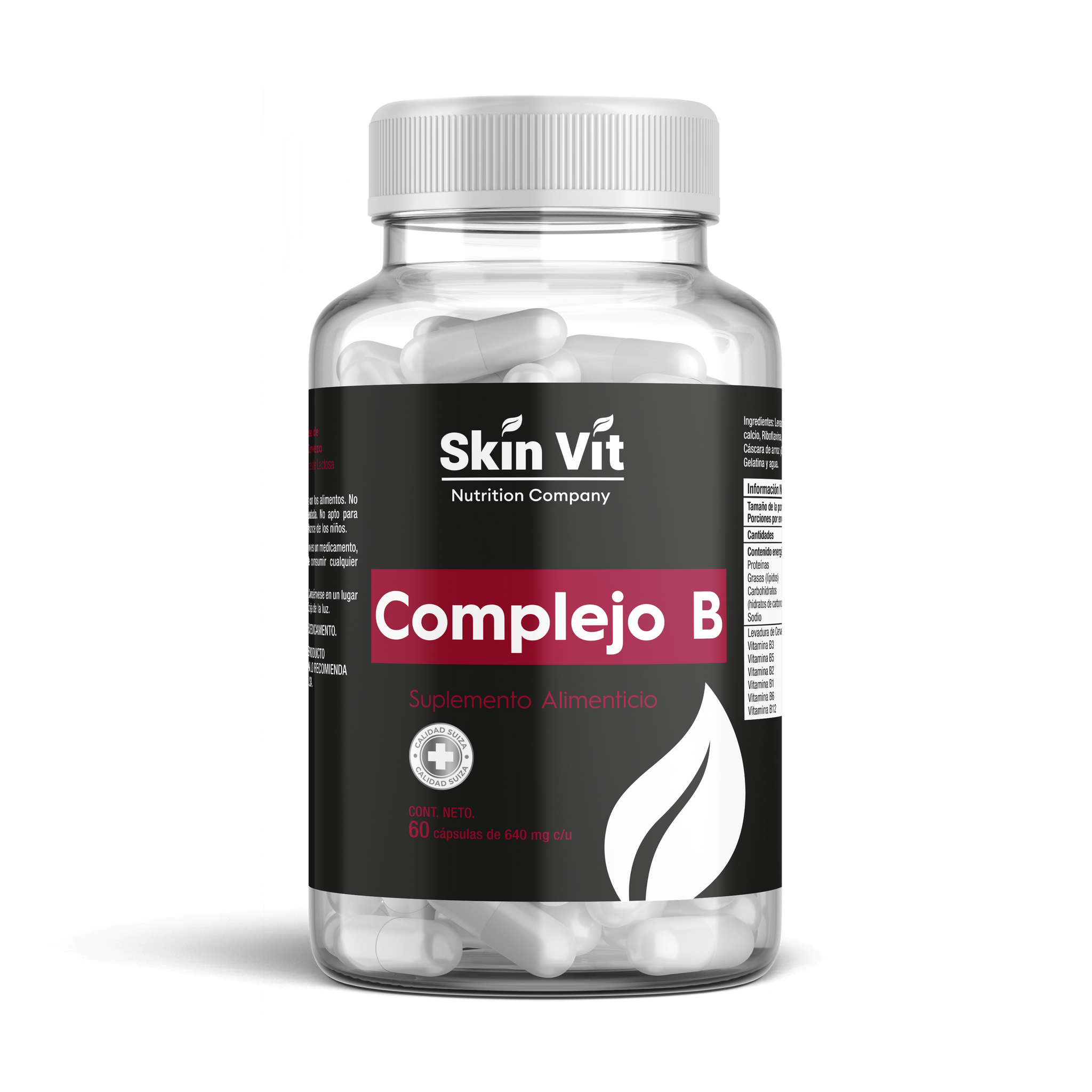 Complejo B Skin Vit 60 Capsulas 550 mg