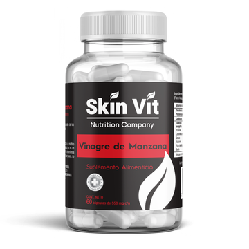 Vinagre de Manzana 60 Capsulas Skin Vit Nutrition Company